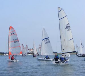 Dinghy sailing